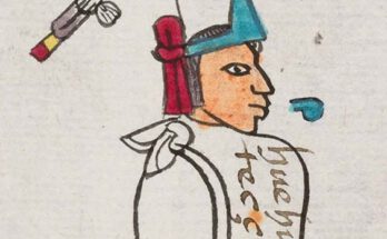 Moctezuma I. im Codex Mendoza