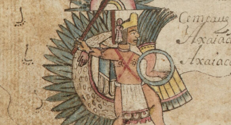 Axayacatl im Codex Cozcatzin, Blatt 26r