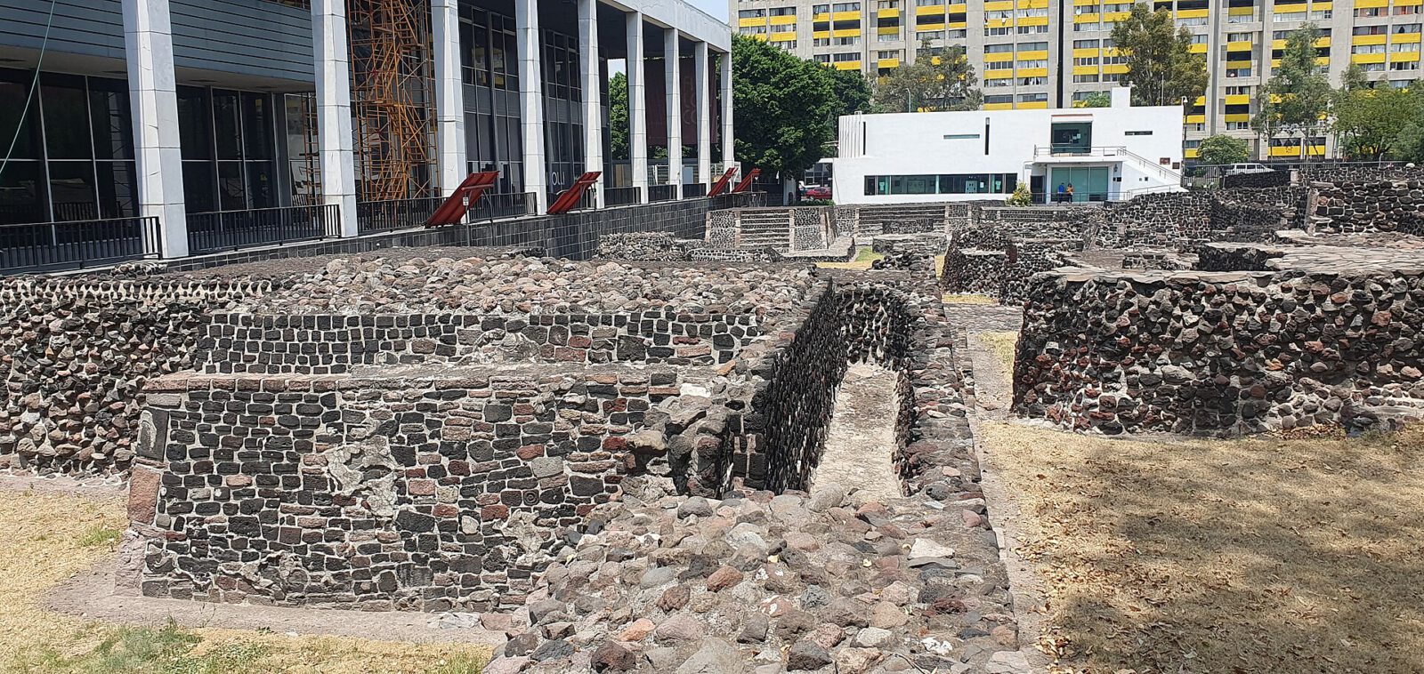 Heutige Ausgrabungen in Tlatelolco