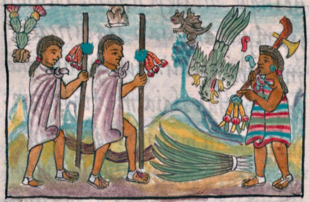 Fernkaufleute im Florentiner Codex