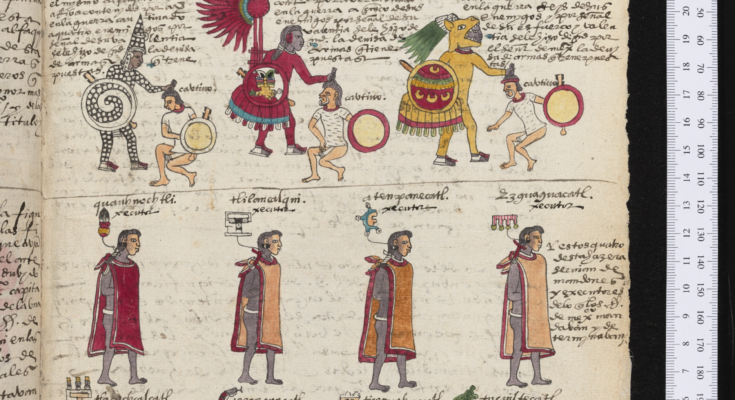 Kriegerlaufbahnen im Codex Mendoza, Blatt 65r